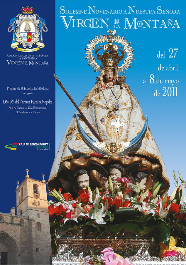 Bajada y Novenario de la Virgen de la Montaña 2011 Cáceres